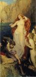 Afrodit'in doğuşu-Herbert_James_Draper,_The_Pearls_of_Aphrodite,_1907